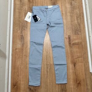 Armani Jeans | Women's NWT Push Up Light Blue J23 Lily Skinny Pants Trousers, 25